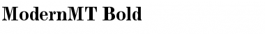 Download ModernMT Bold Regular Font