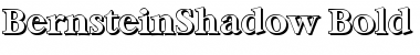 Download BernsteinShadow Bold Font Title Preview