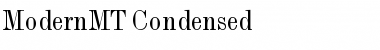 Download ModernMT Condensed Regular Font