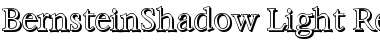 Download BernsteinShadow-Light Regular Font Title Preview