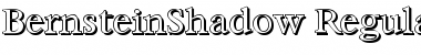 Download BernsteinShadow Regular Font Title Preview