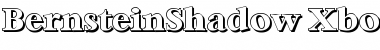 Download BernsteinShadow-Xbold Regular Font Title Preview