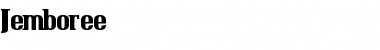 Download Jemboree Regular Font Title Preview