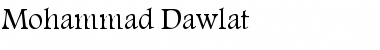 Download Mohammad Dawlat Regular Font