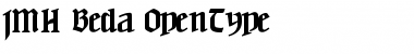 Download JMH Beda Regular Font Title Preview
