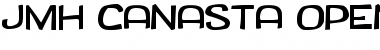 Download JMH CANASTA Regular Font Title Preview