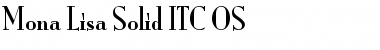Download Mona Lisa Solid ITC OS Regular Font