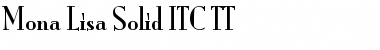 Download Mona Lisa Solid ITC TT Regular Font