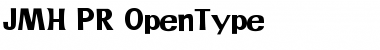 Download JMH PR Regular Font Title Preview