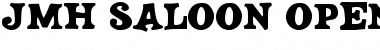 Download JMH SALOON Regular Font Title Preview