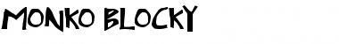 Download Monko Blocky Font