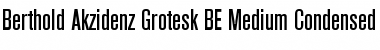 Download Berthold Akzidenz Grotesk BE Font