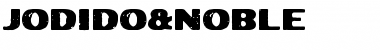 Download Jodido&Noble Regular Font Title Preview
