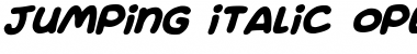 Download Jumping Italic Font Title Preview