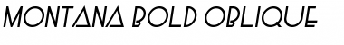 Download Montana Bold-Oblique Font