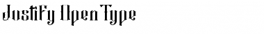 Download Justify Regular Font Title Preview