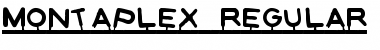 Download Montaplex Regular Font