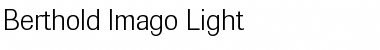 Download Berthold Imago Regular Font Title Preview