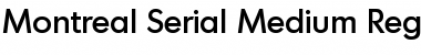 Download Montreal-Serial-Medium Regular Font