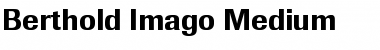Download Berthold Imago Bold Font Title Preview