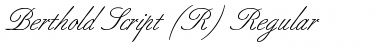Download Berthold Script BQ Regular Font Title Preview