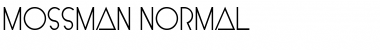 Download Mossman Normal Font
