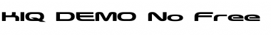 Download KIQ Demo Bold Font Title Preview