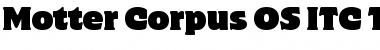 Download Motter Corpus OS ITC TT Regular Font