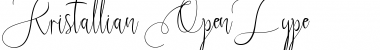Download Kristallian Regular Font Title Preview