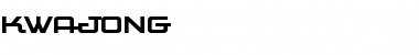 Download Kwajong Regular Font Title Preview