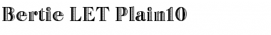 Download Bertie LET Plain Font Title Preview