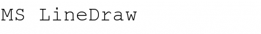 Download MS LineDraw Regular Font
