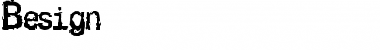 Download Besign nochoice Font Title Preview