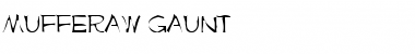 Download Mufferaw Gaunt Regular Font