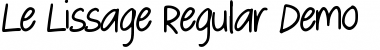 Download Le Lissage Regular Font Title Preview