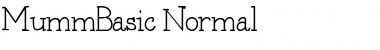 Download MummBasic Normal Font