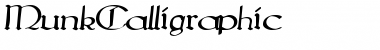 Download MunkCalligraphic Regular Font
