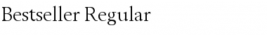 Download Bestseller Regular Font Title Preview