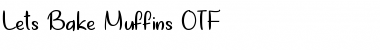Download Lets Bake Muffins Regular Font Title Preview