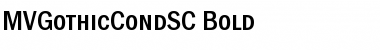 Download MVGothicCondSC Bold Font