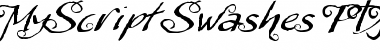 Download MyScript Swashes Regular Font
