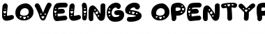 Download Lovelings Regular Font Title Preview