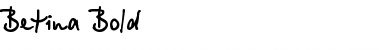 Download Betina Bold Font Title Preview