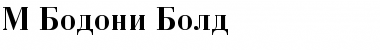 Download M_Bodoni Bold Font