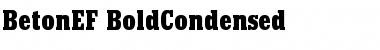 Download BetonEF Regular Font Title Preview