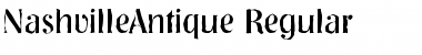 Download NashvilleAntique Regular Font Title Preview