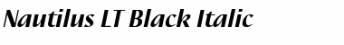 Download Nautilus LT Medium Bold Italic Font Title Preview