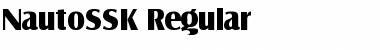 Download NautoSSK Regular Font Title Preview