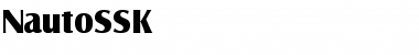 Download NautoSSK Regular Font Title Preview