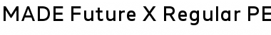 Download MADE Future X Regular Font